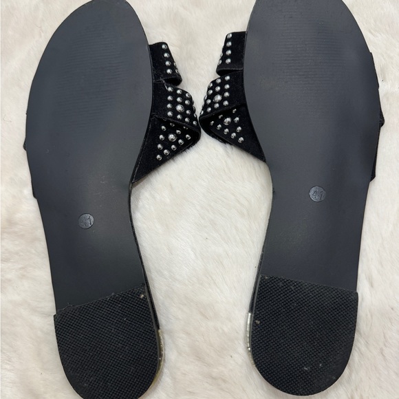 Black Studded sandals (new) - Picture 3 of 3